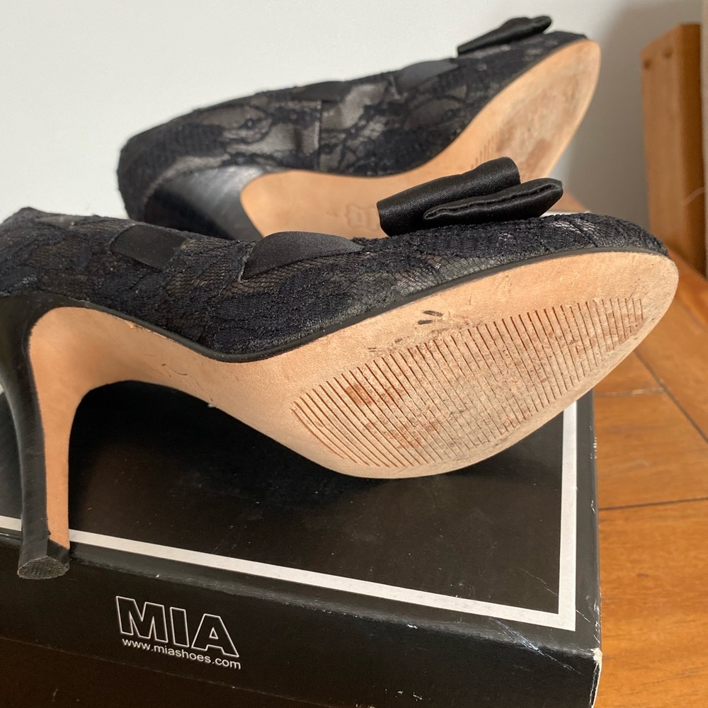 Heels black lace - Picture 5 of 5
